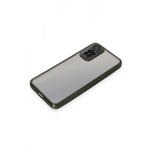 Newface Xiaomi Redmi Note 11 4G Kılıf Razer Lensli Silikon - Yeşil Newface Xiaomi Redmi Note 11 4G Kılıf Razer Lensli Silikon - Yeşil