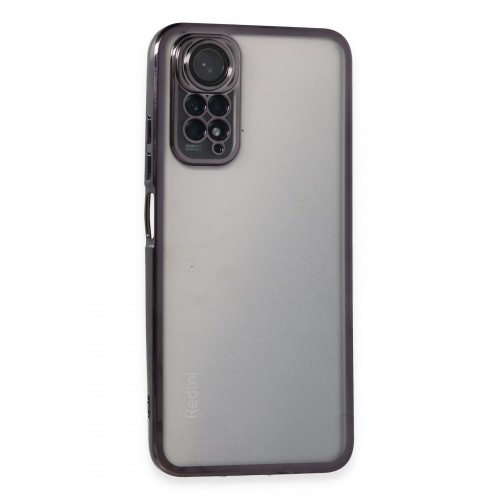 Newface Xiaomi Redmi Note 11 4G Kılıf Razer Lensli Silikon - Mor Newface Xiaomi Redmi Note 11 4G Kılıf Razer Lensli Silikon - Mor