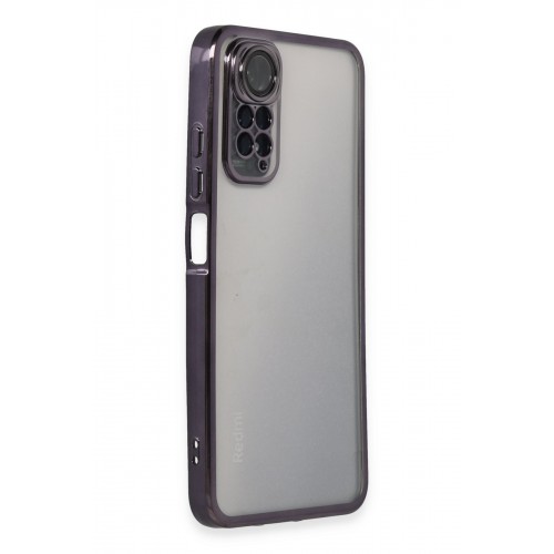 Newface Xiaomi Redmi Note 11 4G Kılıf Razer Lensli Silikon - Mor Newface Xiaomi Redmi Note 11 4G Kılıf Razer Lensli Silikon - Mor