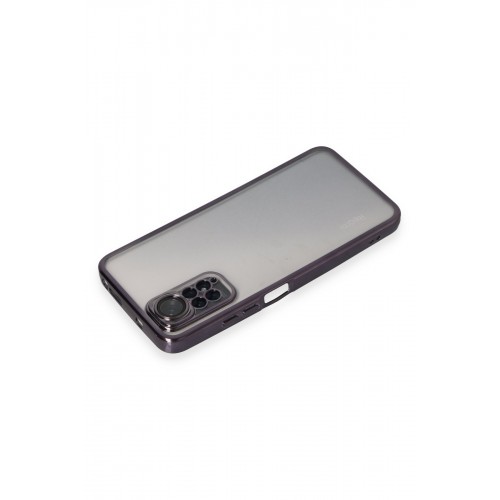 Newface Xiaomi Redmi Note 11 4G Kılıf Razer Lensli Silikon - Mor Newface Xiaomi Redmi Note 11 4G Kılıf Razer Lensli Silikon - Mor