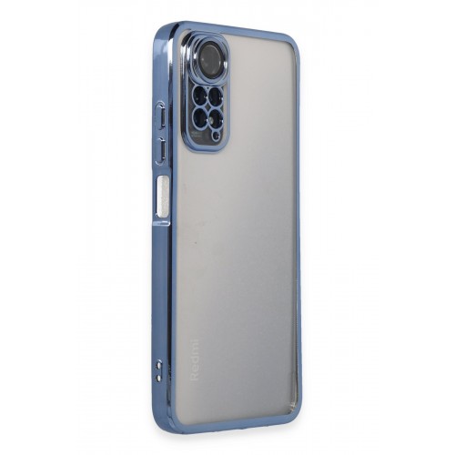 Newface Xiaomi Redmi Note 11 4G Kılıf Razer Lensli Silikon - Açık Mavi Newface Xiaomi Redmi Note 11 4G Kılıf Razer Lensli Silikon - Açık Mavi