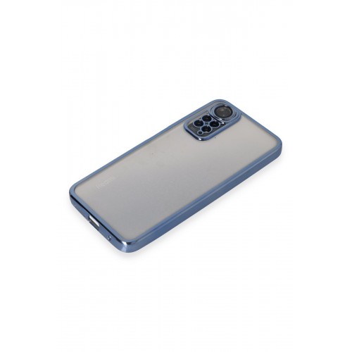 Newface Xiaomi Redmi Note 11 4G Kılıf Razer Lensli Silikon - Açık Mavi Newface Xiaomi Redmi Note 11 4G Kılıf Razer Lensli Silikon - Açık Mavi