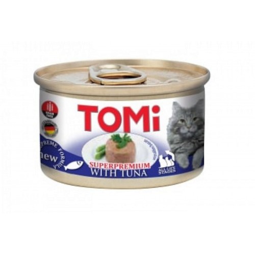 Tomi Kedi Ton Balıklı Yaş Mama 85g