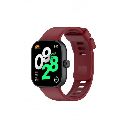 Newface Xiaomi Redmi Watch 4 Klasik Kordon - Bordo