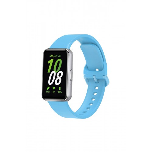 Newface Samsung Galaxy Fit 3 Klasik Kordon - Mavi