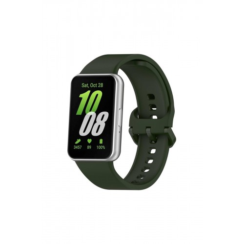 Newface Samsung Galaxy Fit 3 Klasik Kordon - Haki Yeşil