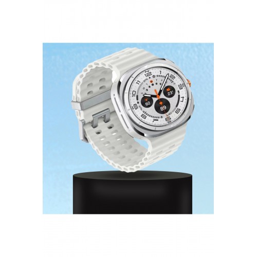 Newface Watch 7 Ultra KR417 Rug Silikon Kordon - Koyu Gri Newface Watch 7 Ultra KR417 Rug Silikon Kordon - Koyu Gri