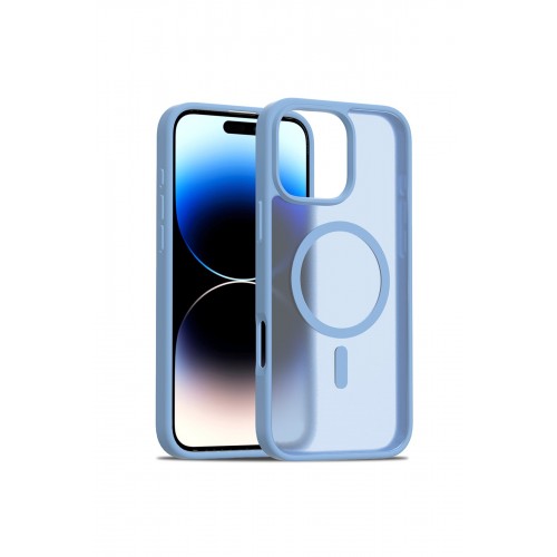 Joko iPhone 16 Pro Max Jota Magsafe Kapak - Açık Mavi Joko iPhone 16 Pro Max Jota Magsafe Kapak - Açık Mavi
