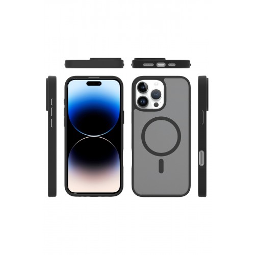 Joko iPhone 16 Pro Max Jota Magsafe Kapak - Şeffaf Joko iPhone 16 Pro Max Jota Magsafe Kapak - Şeffaf