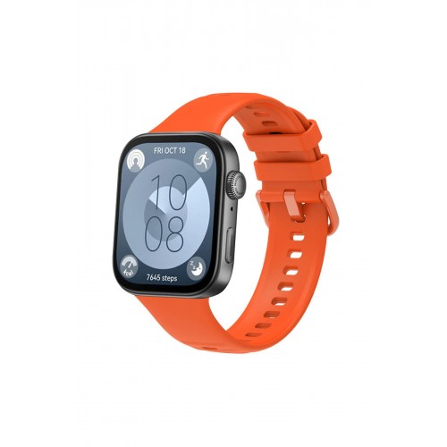 Newface Huawei Watch Fit 3 Klasik Kordon - Turuncu