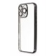 Newface iPhone 16 Pro Kılıf Razer Lensli Silikon - Siyah
