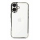 Newface iPhone 16 Plus Kılıf Razer Lensli Silikon - Gümüş Newface iPhone 16 Plus Kılıf Razer Lensli Silikon - Gümüş
