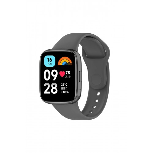 Newface Xiaomi Redmi Watch 3 Active Klasik Kordon - Füme