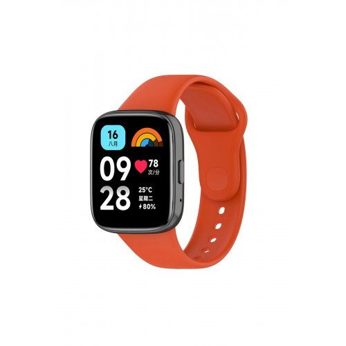 Newface Xiaomi Redmi Watch 3 Active Klasik Kordon - Turuncu Newface Xiaomi Redmi Watch 3 Active Klasik Kordon - Turuncu