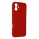 Newface iPhone 16 Kılıf First Silikon - Kırmızı Newface iPhone 16 Kılıf First Silikon - Kırmızı