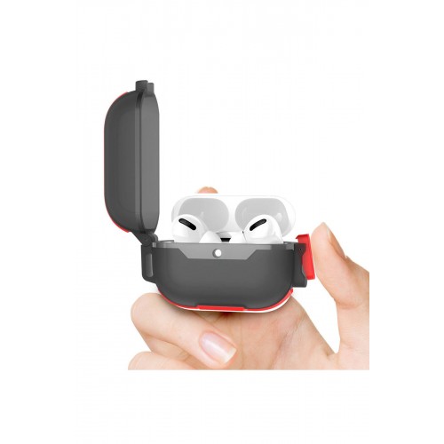 Newface Airpods 4 (4.nesil) Predator Airpods Kılıf - Mavi Newface Airpods 4 (4.nesil) Predator Airpods Kılıf - Mavi