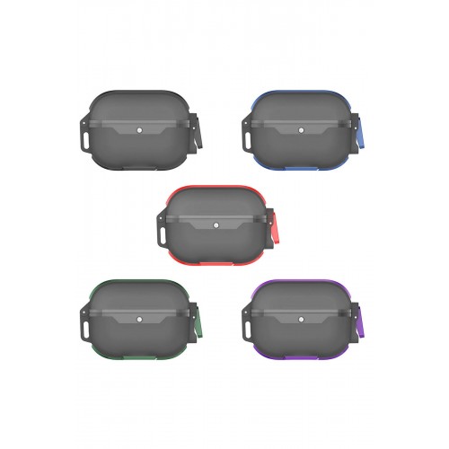 Newface Airpods 4 (4.nesil) Predator Airpods Kılıf - Mavi Newface Airpods 4 (4.nesil) Predator Airpods Kılıf - Mavi