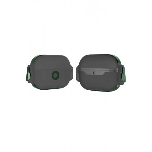 Newface Airpods 4 (4.nesil) Predator Airpods Kılıf - Koyu Yeşil Newface Airpods 4 (4.nesil) Predator Airpods Kılıf - Koyu Yeşil
