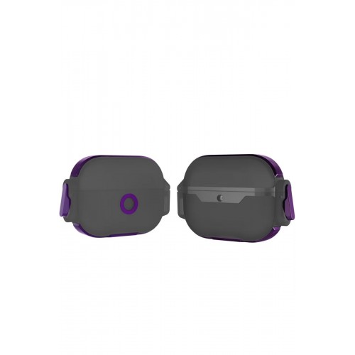 Newface Airpods 4 (4.nesil) Predator Airpods Kılıf - Mor