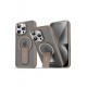 Newface iPhone 16 Pro Kılıf Tork Magsafe Standlı Kapak - Gold