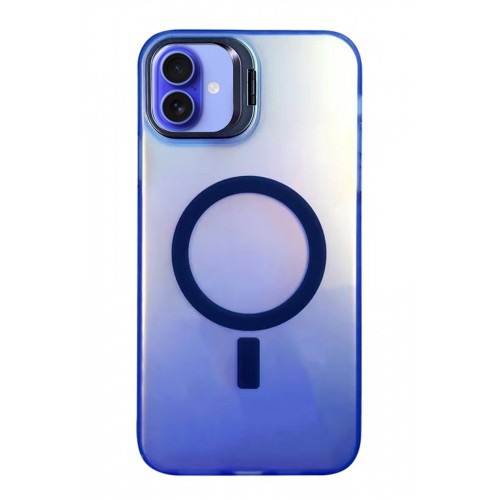Newface iPhone 16 Plus Kılıf Primera Magsafe Standlı Kapak - Lacivert Newface iPhone 16 Plus Kılıf Primera Magsafe Standlı Kapak - Lacivert