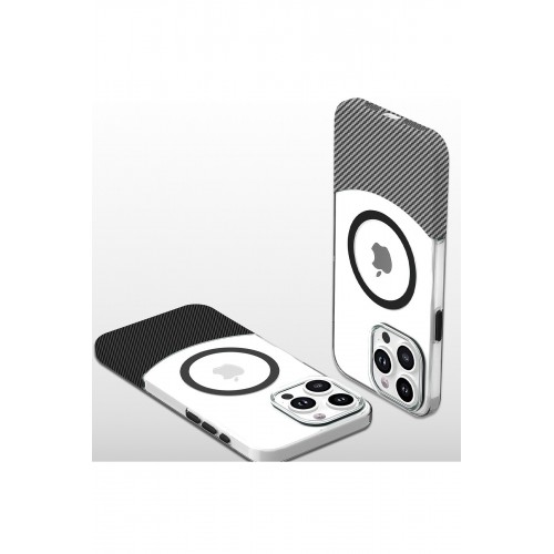 Joko iPhone 16 Carbon Puzzle Magsafe Kapak - Pembe Joko iPhone 16 Carbon Puzzle Magsafe Kapak - Pembe