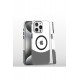 Joko iPhone 16 Pro Max Carbon Puzzle Magsafe Kapak - Beyaz Joko iPhone 16 Pro Max Carbon Puzzle Magsafe Kapak - Beyaz