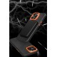 Joko iPhone 14 Pro Max Orange Karbon Magsafe Kapak - Turuncu Joko iPhone 14 Pro Max Orange Karbon Magsafe Kapak - Turuncu