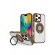 Joko iPhone 16 Pro Banza Magsafe Standlı Kapak - Kahverengi Joko iPhone 16 Pro Banza Magsafe Standlı Kapak - Kahverengi