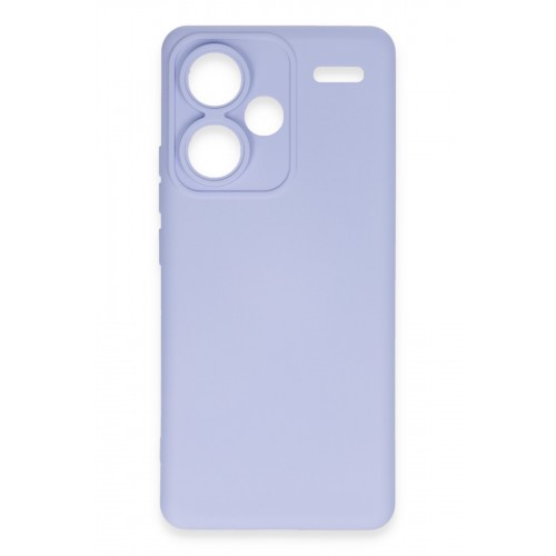 Newface Xiaomi Redmi Note 13 Pro Plus Kılıf Nano içi Kadife Silikon - Lila Newface Xiaomi Redmi Note 13 Pro Plus Kılıf Nano içi Kadife Silikon - Lila