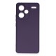 Newface Xiaomi Redmi Note 13 Pro Plus Kılıf Nano içi Kadife Silikon - Mor