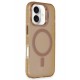 Newface iPhone 16 Plus Kılıf Primera Magsafe Standlı Kapak - Gold Newface iPhone 16 Plus Kılıf Primera Magsafe Standlı Kapak - Gold
