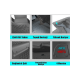 DACIA Logan I Sedan / SW 4,5d Havuzlu Paspas 2004-2012 model araca özel DACIA Logan I Sedan / SW 4,5d Havuzlu Paspas 2004-2012 model araca özel