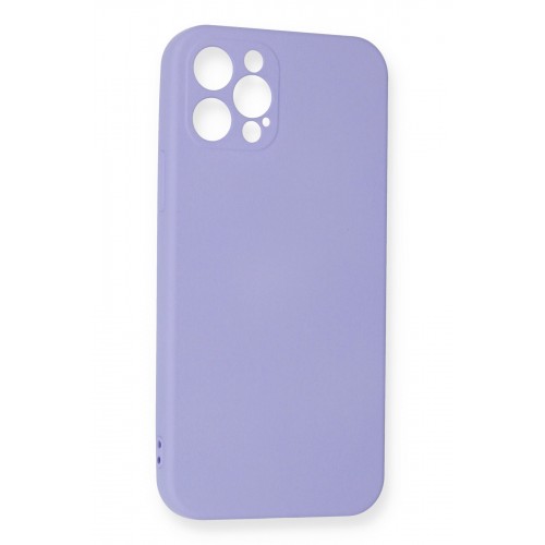 Newface iPhone 12 Pro Kılıf Nano içi Kadife Silikon - Lila Newface iPhone 12 Pro Kılıf Nano içi Kadife Silikon - Lila