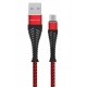 Konfulon S61 Micro USB Kablo 1.2M 3.1A - Kırmızı
