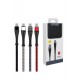 Konfulon S61 Micro USB Kablo 1.2M 3.1A - Siyah