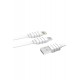 Konfulon S56 2in1 (Lightning-Micro USB) Kablo 1.2M 2.1A