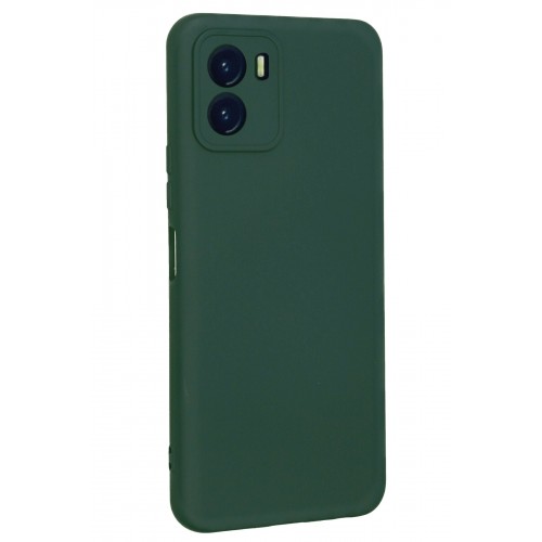 Newface Vivo Y15S Kılıf Nano içi Kadife Silikon - Koyu Yeşil Newface Vivo Y15S Kılıf Nano içi Kadife Silikon - Koyu Yeşil