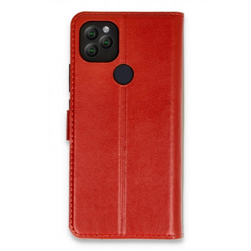 Newface General Mobile GM 21 Kılıf Trend S Plus Kapaklı Kılıf - Kırmızı
