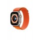 Newface Apple Watch 45mm Mountain Kordon - Turuncu