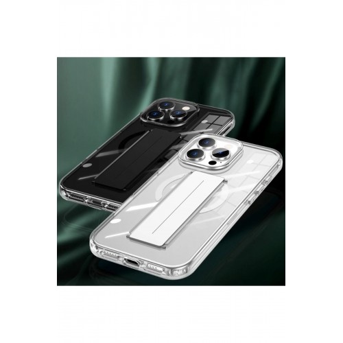 Joko iPhone 14 Pro Max Kılıf Alfa Magsafe Standlı Kapak - Siyah Joko iPhone 14 Pro Max Kılıf Alfa Magsafe Standlı Kapak - Siyah