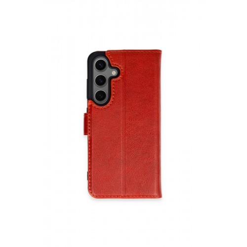 Newface Samsung Galaxy S24 Plus Kılıf Trend S Plus Kapaklı Kılıf - Kırmızı Newface Samsung Galaxy S24 Plus Kılıf Trend S Plus Kapaklı Kılıf - Kırmızı