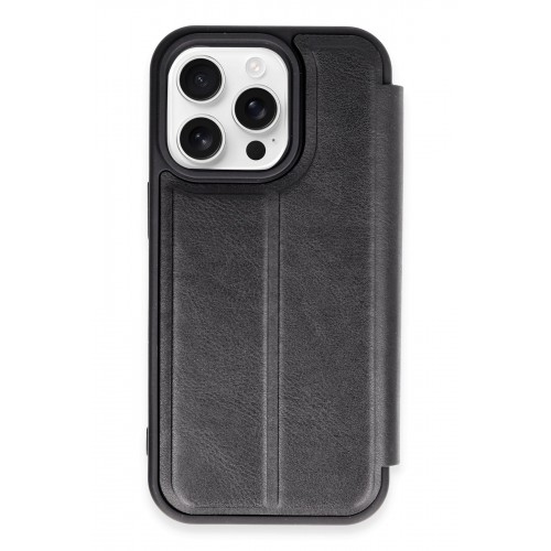 Newface iPhone 14 Pro Kılıf Flip Cover - Siyah Newface iPhone 14 Pro Kılıf Flip Cover - Siyah