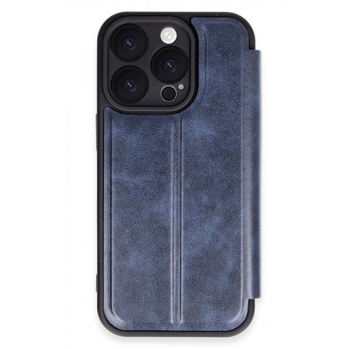 Newface iPhone 16 Pro Max Kılıf Flip Cover - Lacivert Newface iPhone 16 Pro Max Kılıf Flip Cover - Lacivert