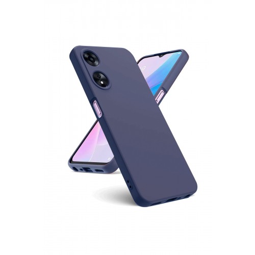 Newface Oppo A38 Kılıf First Silikon - Lacivert Newface Oppo A38 Kılıf First Silikon - Lacivert