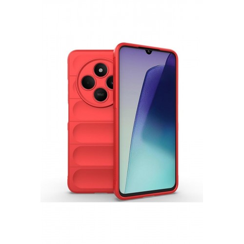 Newface Xiaomi Redmi 14C Kılıf Optimum Silikon - Kırmızı Newface Xiaomi Redmi 14C Kılıf Optimum Silikon - Kırmızı
