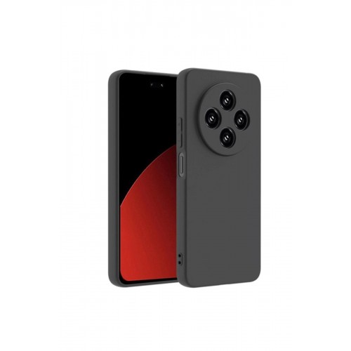 Newface Xiaomi Redmi 14C Kılıf Nano içi Kadife Silikon - Siyah Newface Xiaomi Redmi 14C Kılıf Nano içi Kadife Silikon - Siyah