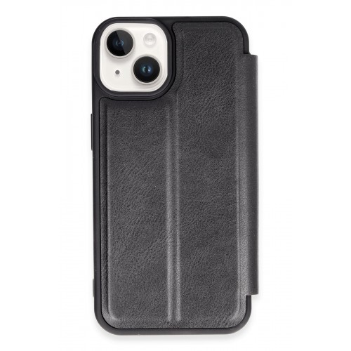 Newface iPhone 13 Kılıf Flip Cover - Siyah Newface iPhone 13 Kılıf Flip Cover - Siyah