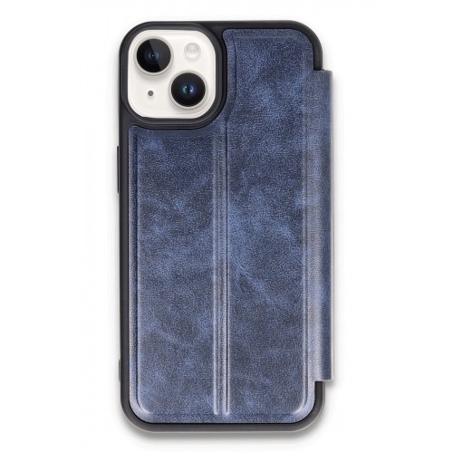 Newface iPhone 13 Kılıf Flip Cover - Lacivert Newface iPhone 13 Kılıf Flip Cover - Lacivert