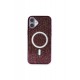 Newface iPhone 16 Kılıf Diamond Magsafe Kapak - Derin Mor Newface iPhone 16 Kılıf Diamond Magsafe Kapak - Derin Mor